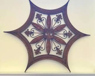 Metal StarShaped Wall Hanging