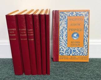 McGuffeys Eclectic Readers Complete 7Volume Hardcover Set with Primer