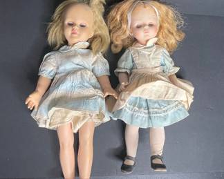 Vintage Madame Alexander Alice in Wonderland Dolls