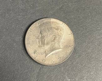 1967 Kennedy Half Dollar