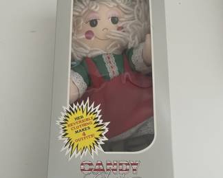 Vintage 1990 Avon Candy Claus Doll