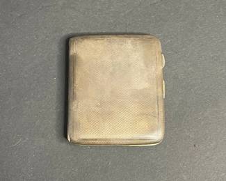 Vintage Sterling Silver Cigarette Case