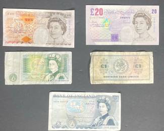 Collection of British Banknotes