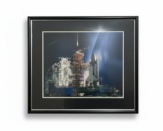 NASA Space Shuttle Launch Photograph