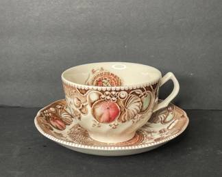 Johnson Brothers His Majesty Teacup and Saucer