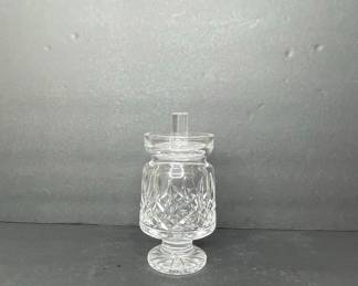 Waterford Crystal Lismore Pedestal Jam/Jelly Jar