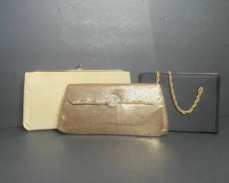 Vintage Mesh and Satin Evening Bags
