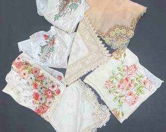 Vintage Ladies Handkerchiefs