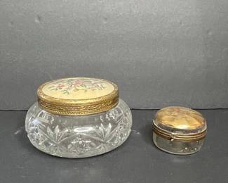 Vintage Vanity Trinket Boxes