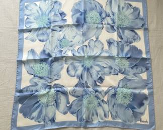 Harrods Knightsbridge Floral Silk Scarf