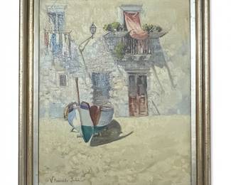 Vincenzo Funiciello Ischia Painting