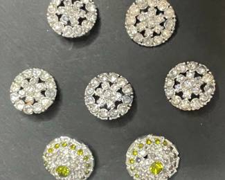 Vintage Rhinestone Buttons