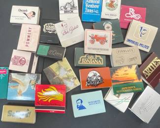 Vintage Advertising Matchboxes