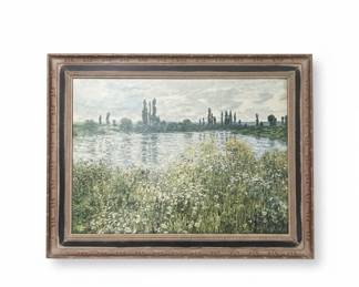 Claude Monet Banks of the Seine Vetheuil Reproduction