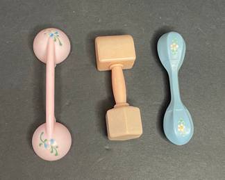 Vintage Baby Rattles