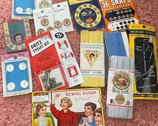 Vintage Sewing Notions and Haberdashery Collection