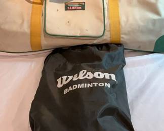 Lot 8: Like New Croquet Set, and NEW Badminton set