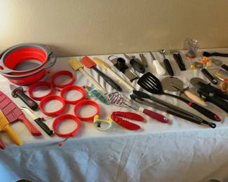 Lot 80: Assorted Kitchen Utensils and Gadgets