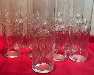 Lot 14: Mid-Century Le Femme Libby's Highball Glassware