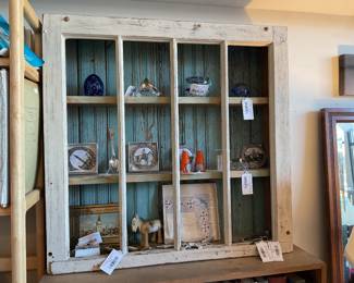 Curio shelf cabinet