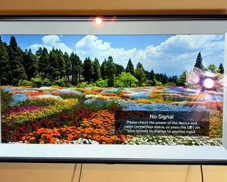 LG Oled 65” TV, Model #Oled65c8aua, Includes Remote And Wall Mount, Powers On