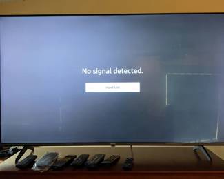Hisense 55”Fire Tv, Model 55qd65nf, With Remotes, Turns On