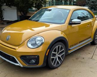 2016 Volkswagen Beetle Dune Turbo Coupe, VIN# 3VWS07AT1GM620936, Miles Showing On Odometer 49842, Missouri Title