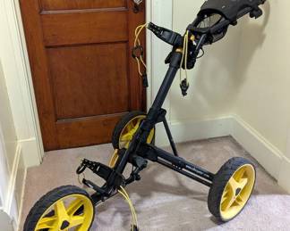 Clicgear Model 3.5+ Three-Wheel Folding Golf Push Cart