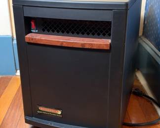 Eden Pure, 1500w, QuartZ Infrared Portable Heater, Model 1000, Powers On, 16”By 13” By 19”
