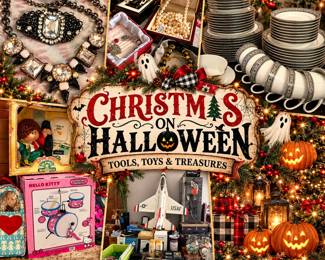 Christmas on Halloween Estate Sale