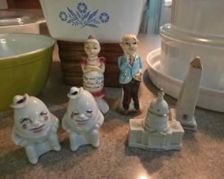 Vintage salt & pepper shakers