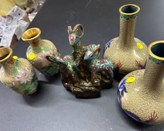Vintage cloisonné