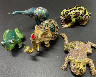Animal form cloisonne