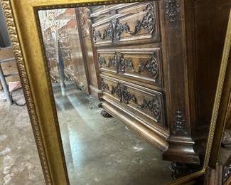 Gilt mirror