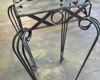 Cast iron plant stand 