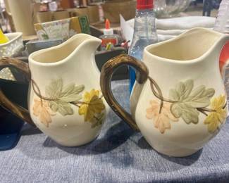 Vintage Franciscan Ware "October" Pitchers