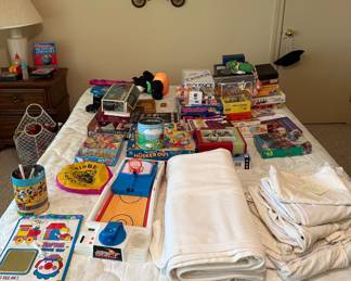 Vintage toys and games