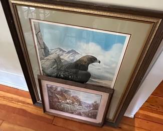 Vintage Framed Art