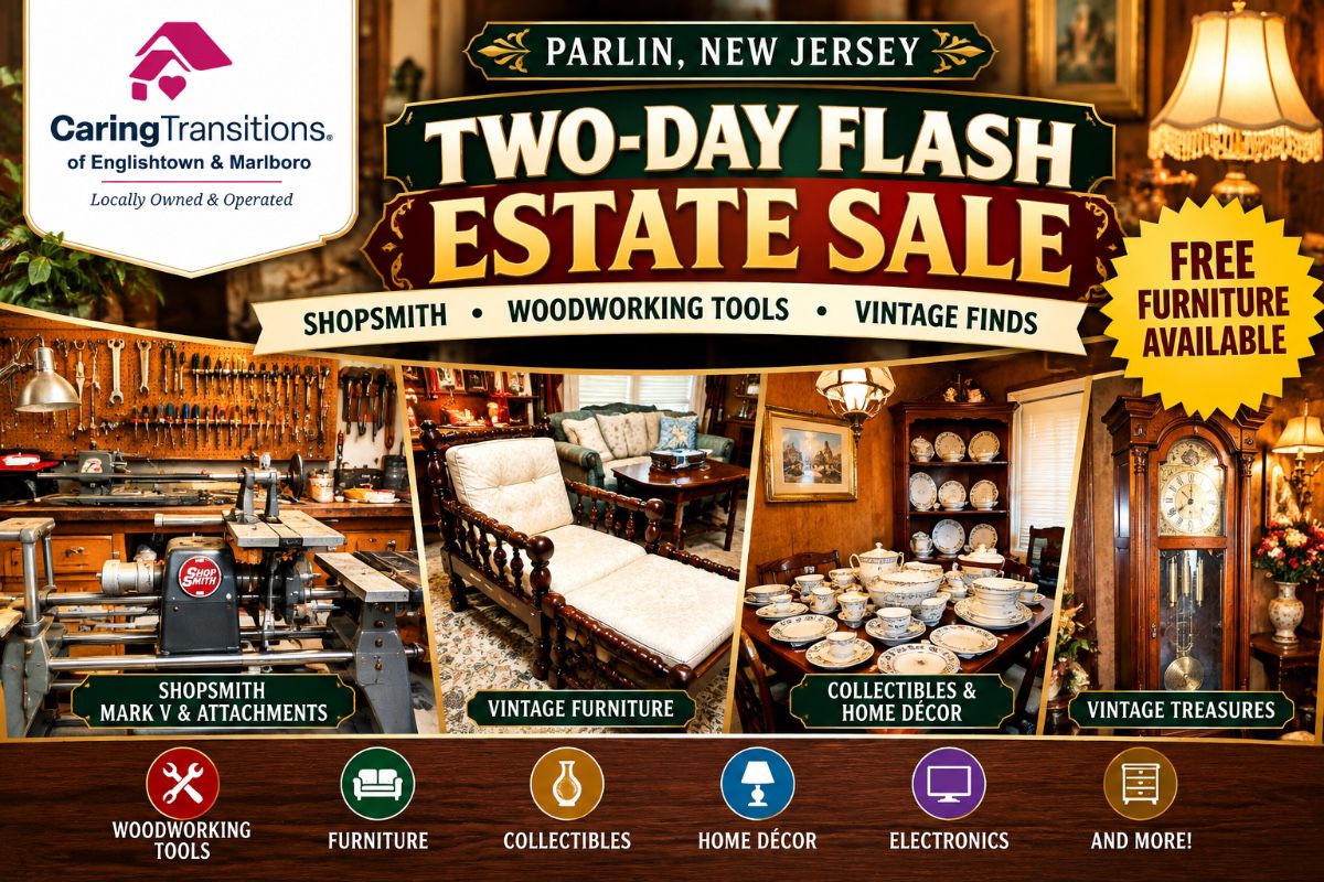 Two-Day Parlin Flash Estate Sale β Vintage ShopSmith, Woodworking Tools, Free Furniture & More!
