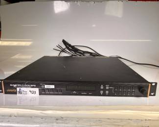 Lot 423: Evertz 5600MSC Master Clock / SPG Broadcast Master Sync & Clock Generator