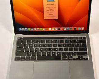 Lot 102: Apple MacBook Pro 13-inch / Core i7 2.3GHz Quad-Core / 32GB RAM / 2TB SSD / 2020 / 4x Thunderbolt 3 Ports