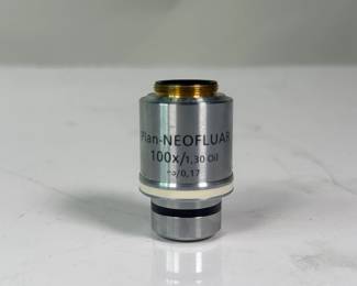 Lot 60: ZEISS Microscope Objective Plan-NEO FLUAR 100x / 1,30 Oil Inf./0,17 1018-595