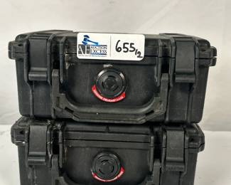 Lot 655: Lot of (2) Pelican 1120 Hard Shell Cases w/ Foam
