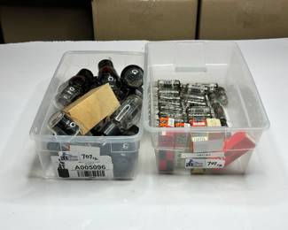 Lot 707: Lot of Assorted 12BY7A, 2A3, 6B4G Tubes - General Electric, RCA, Raytheon