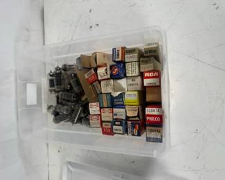 Lot 685: Lot of Assorted Vacuum Tubes - 12BH7, 12BH7A & Type 37 Mix
