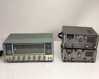Lot 50: Lot of SBE-34 SSB Transceivers & Lafayette HE-80 Communications Receiver