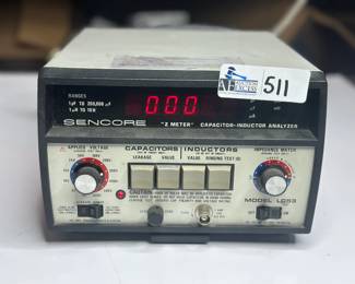 Lot 511: Sencore LC53 Z-METER Capacitor-Inductor Analyzer
