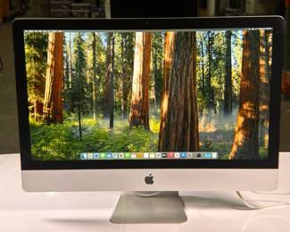 Lot 223: Apple iMac Retina 5K 27-inch / Core i9 3.6GHz 8-Core / 16GB RAM / 500GB SSD 2019
