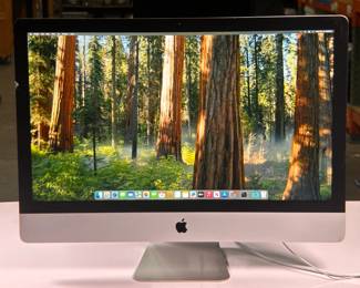 Lot 402: Apple iMac Retina 5K 27-inch / Core i9 3.6GHz 8-Core / 16GB RAM / 500GB SSD 2019