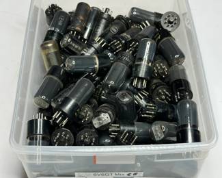 Lot 645: Lot of Assorted 6V6GT Tubes - Philco, Hytron, National Union